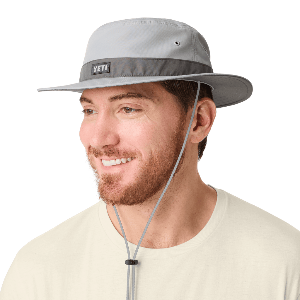 YETI® Logo Solid Gray Boonie Hat